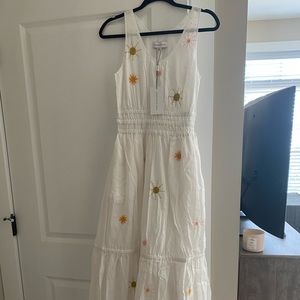 Something Navy brand new white maxi dress